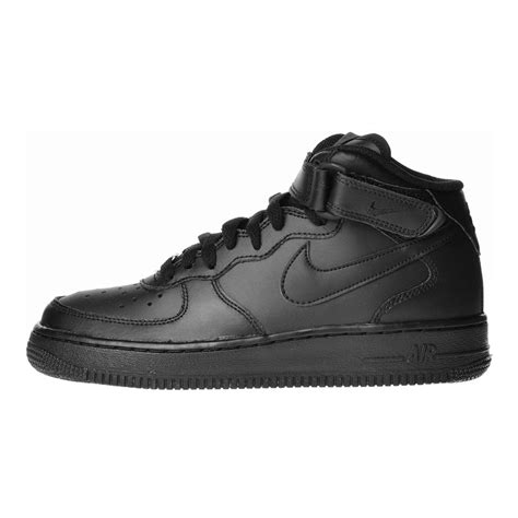 nike air force 1 mid 06 zwart|zwarte air force 1.